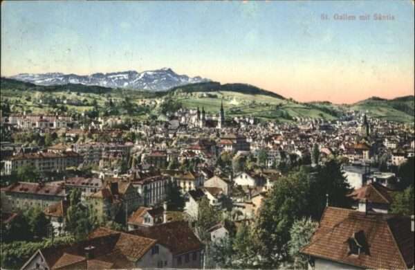 St Gallen SG St Gallen Säntis