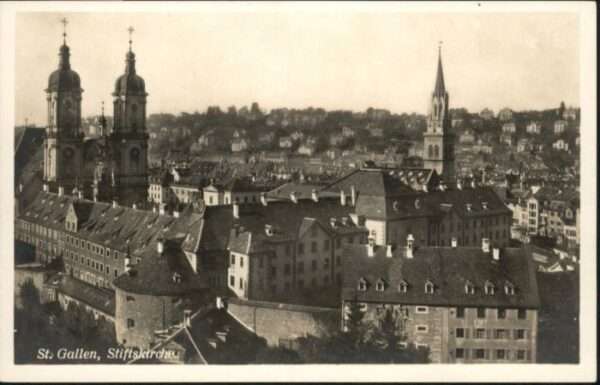 St Gallen SG St Gallen Stifts Kirche
