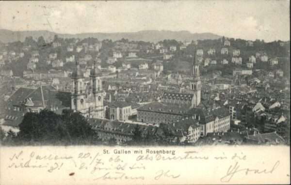 St Gallen SG St Gallen Rosenberg