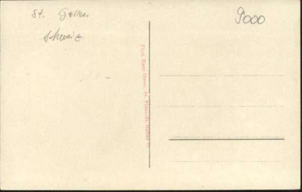 St Gallen SG St Gallen [Handschriftlich] – Bild 2