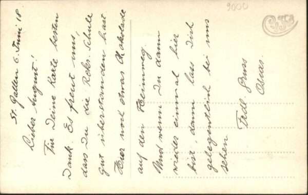 St Gallen SG St Gallen [Handschriftlich] – Bild 2