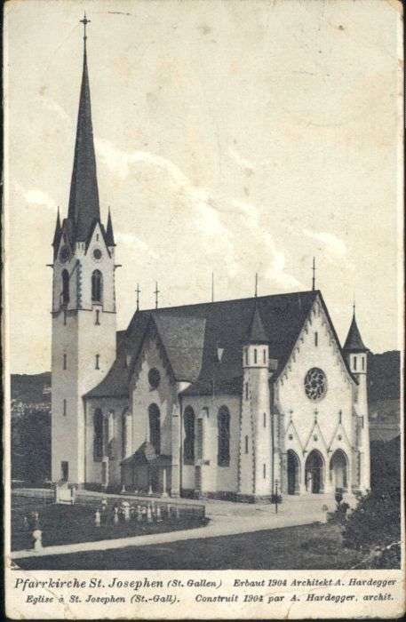 St Gallen SG St Gallen Kirche St Josephen