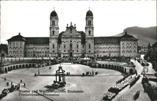 Einsiedeln SZ Einsiedeln Kloster Kirche Fronleichnams