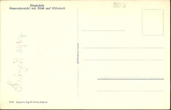Einsiedeln SZ Einsiedeln Glärnisch – Bild 2