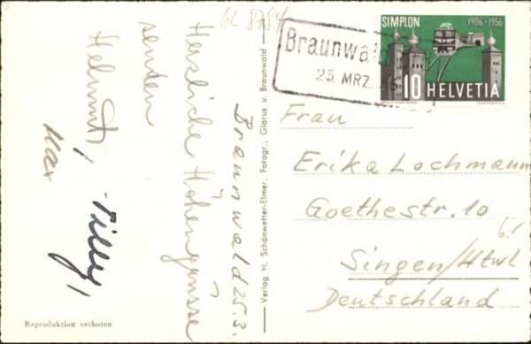Braunwald GL Braunwald Linthal Tödikette – Bild 2