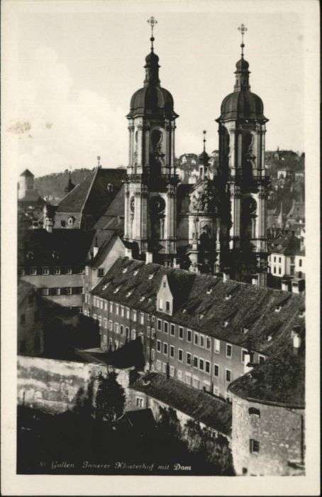 St Gallen SG St Gallen Innerer Klosterhof Dom