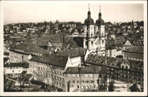 St Gallen SG St Gallen Kloster Kirche