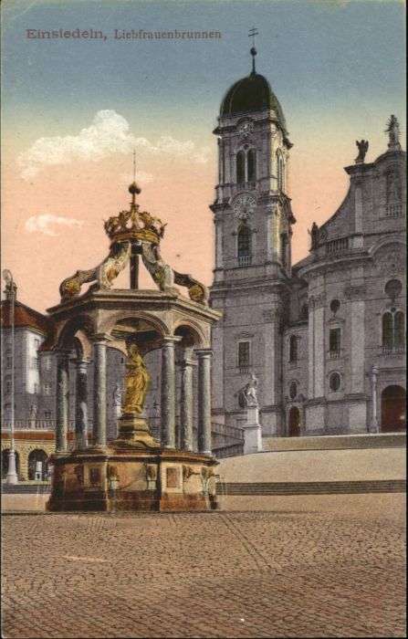 Einsiedeln SZ Einsiedeln Liebfrauenbrunnen