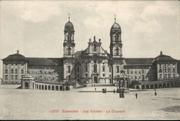 Einsiedeln SZ Einsiedeln Kloster Le Couvent