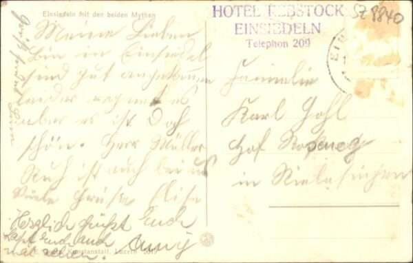 Einsiedeln SZ Einsiedeln Mythen – Bild 2