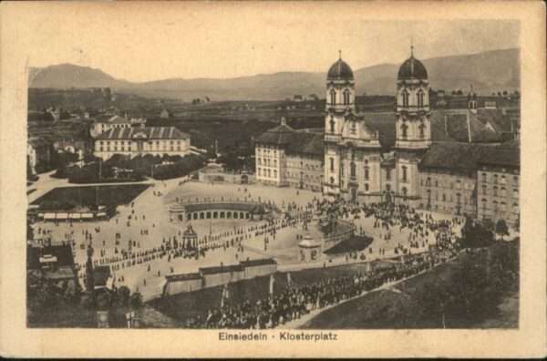 Einsiedeln SZ Einsiedeln Klosterplatz