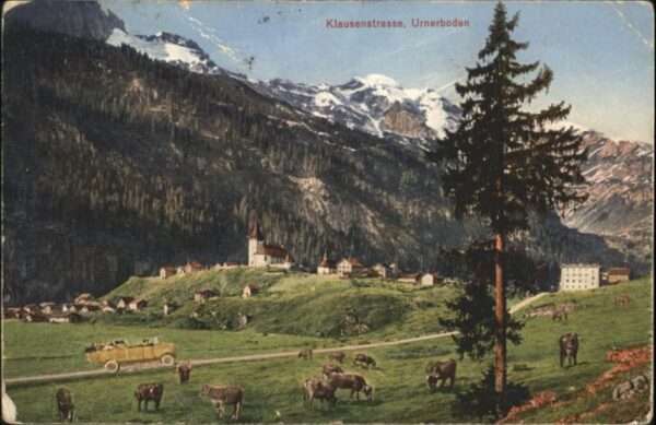 Urnerboden Klausenstrasse Kühe