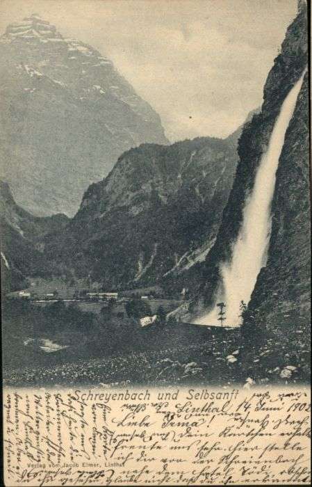 Linthal Glarus Linthal Schreyenbach Selbsanft
