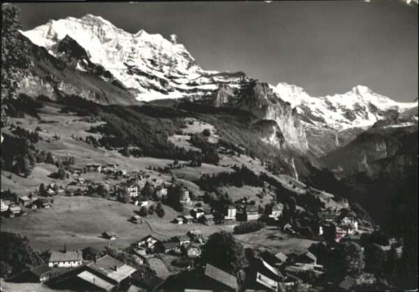Wengen  BE Wengen Jungfrau Breithorn