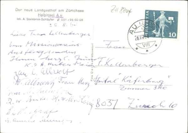 Au TH Halbinsel Landgasthof am Zürichsee – Bild 2