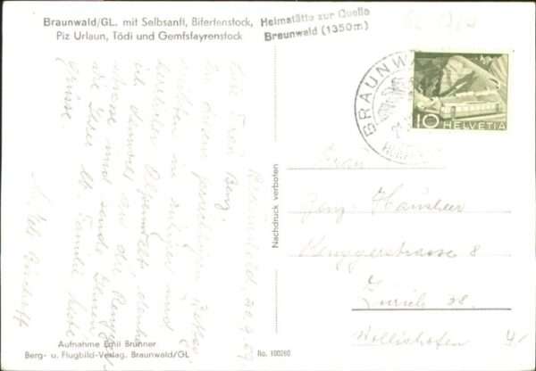 Braunwald GL Braunwald Selbsanft Bifertenstock Piz U – Bild 2