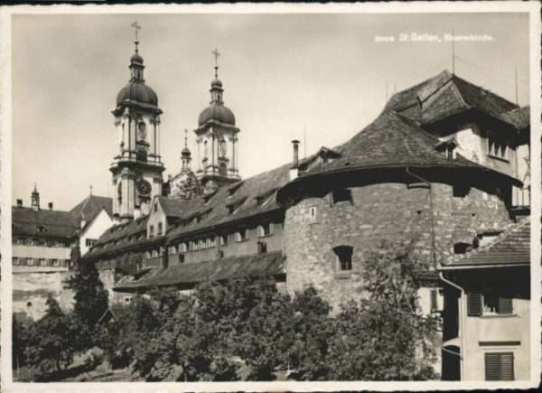 St Gallen SG St Gallen Kloster Kirche