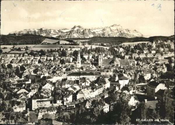 St Gallen SG St Gallen Säntis