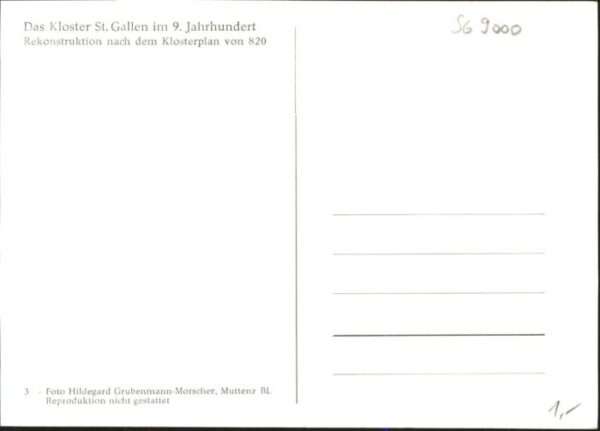 St Gallen SG St Gallen Kloster – Bild 2