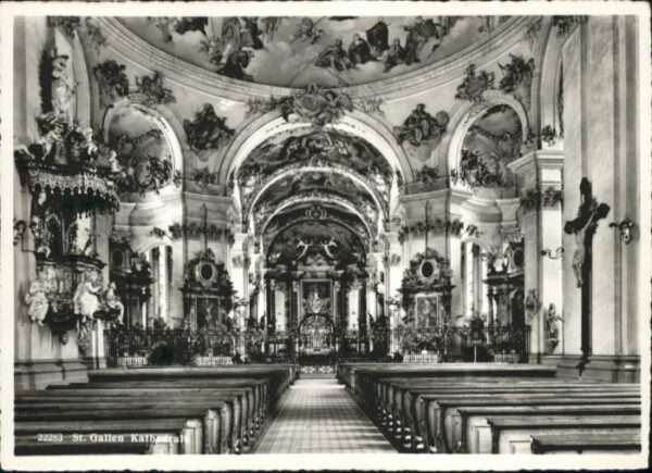 St Gallen SG St Gallen Barock Kathedrale