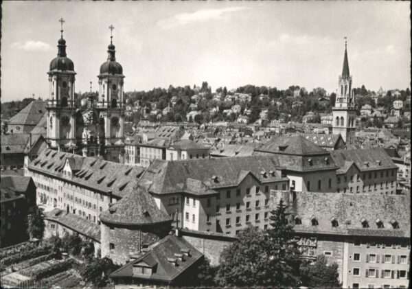 St Gallen SG St Gallen Kathedrale St Laurenzen