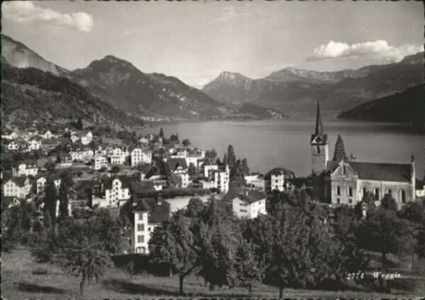 Weggis Vierwaldstaettersee Weggis Kirche