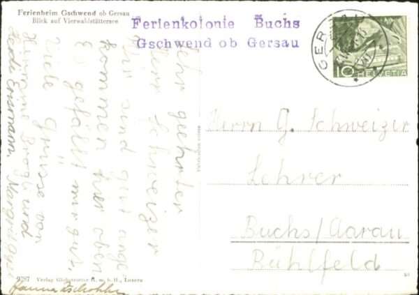 Gersau Vierwaldstaettersee Gersau Ferienheim Gschwend – Bild 2