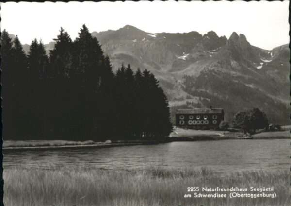 Wildhaus SG Wildhaus Schwendisee Naturfreundehaus S