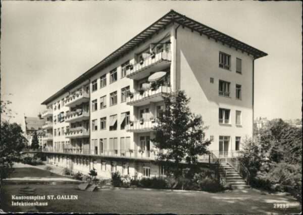 St Gallen SG St Gallen Spital Infektionshaus
