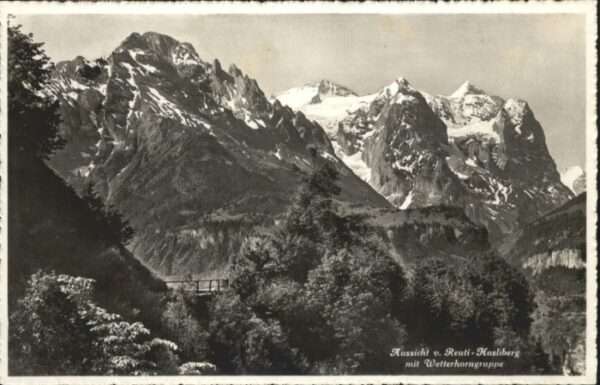 Hasliberg Reuti Wetterhorngruppe