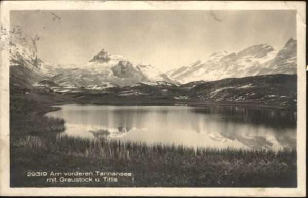 Engelberg OW Engelberg Tannansee Graustock [Stempela