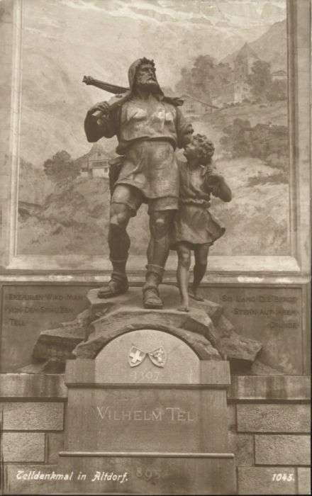Altdorf UR Tell Denkmal
