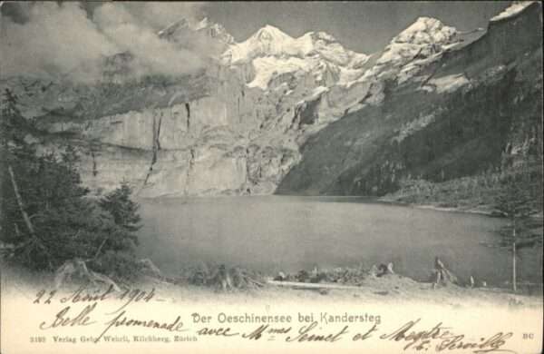 Kandersteg BE Kandersteg Oeschinensee