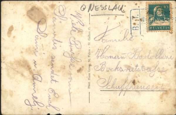 Nesslau Am Strich [Handschriftlich] – Bild 2