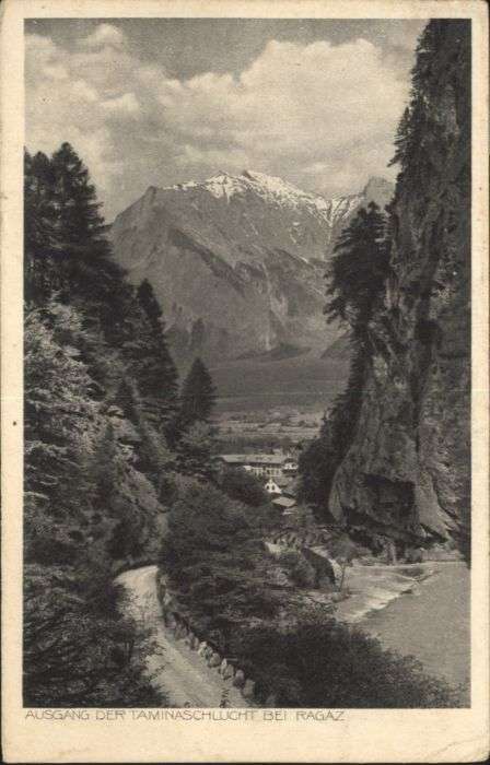 Bad Ragaz Ragatz Bad_Ragaz Taminaschlucht