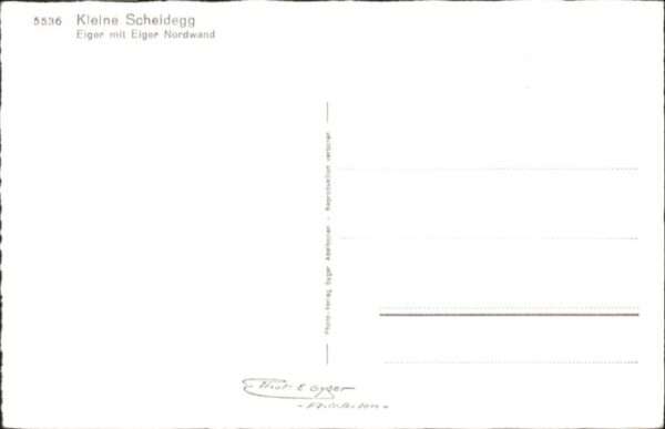 Kleine Scheidegg Interlaken Kleine_Scheidegg Eiger Nordwand – Bild 2