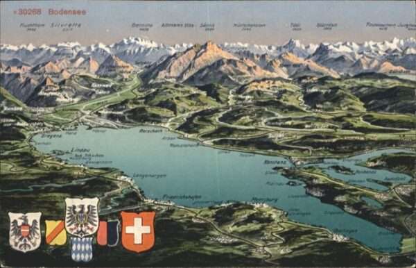 Rorschach Bodensee Rorschach Fliegeraufnahme Wappen