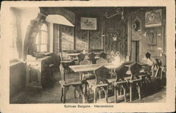 Sargans Schloss Herrenstube