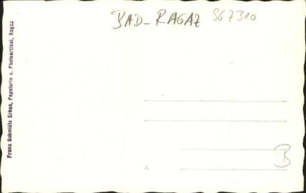Bad Ragaz Ragatz Bad_Ragaz [Handschriftlich] – Bild 2