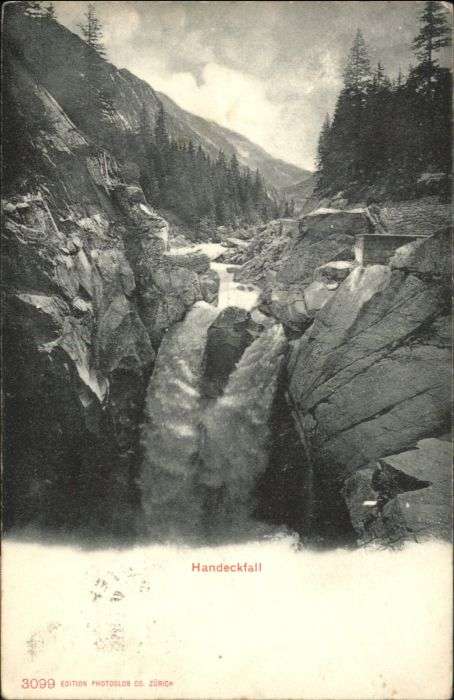 Lauterbrunnen BE Lauterbrunnen [Stempelabschlag] Handeck
