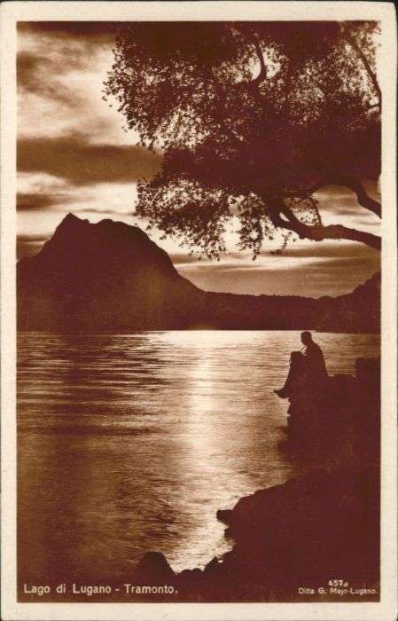 Lugano TI Lugano Tramonto