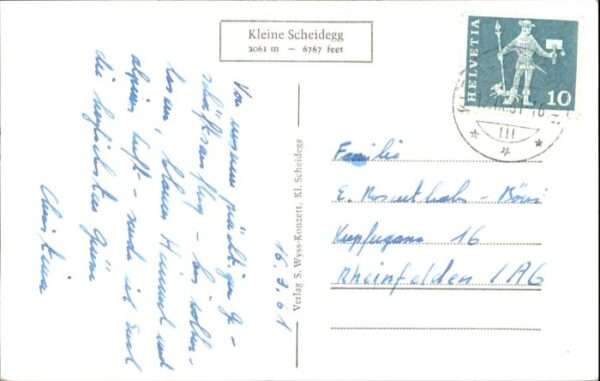 Kleine Scheidegg Interlaken Kleine_Scheidegg – Bild 2