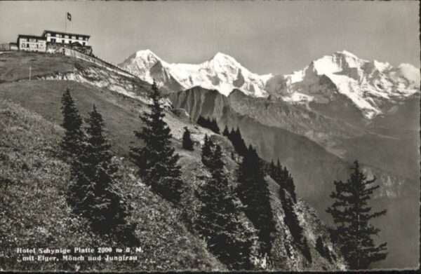 Schynige Platte Hotel Eiger Mönch Jungfrau