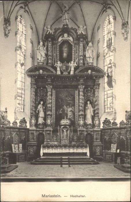 Mariastein SO Mariastein Hochaltar