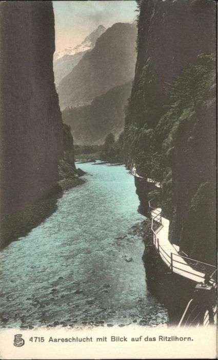 Ritzlihorn Aareschlucht