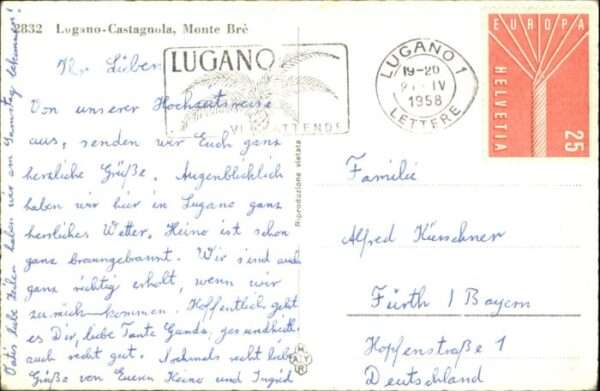 Lugano TI Lugano Monte Bre – Bild 2