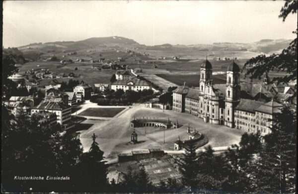 Einsiedeln SZ Einsiedeln Kloster Kirche