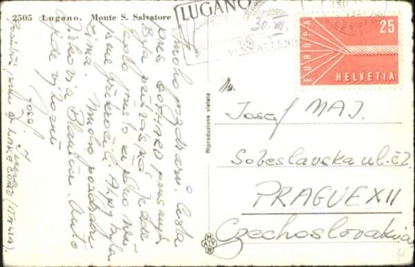Lugano TI Lugano Monte San Salvatore – Bild 2
