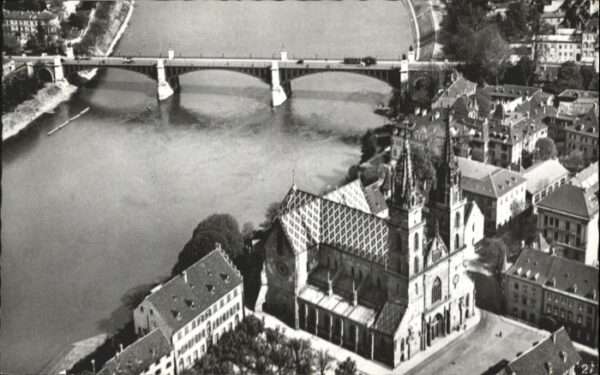 Basel BS Basel Münster Wettsteinbrücke x