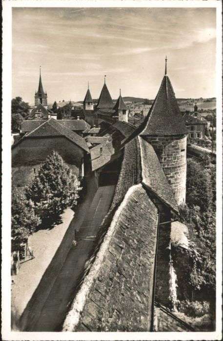 Murten Morat Murten Ringmauer